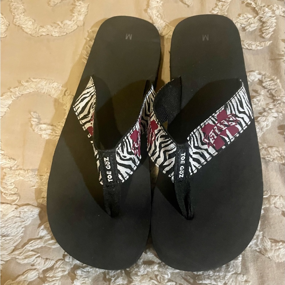 Toe Goz Mississippi State Ladies Flip Flops